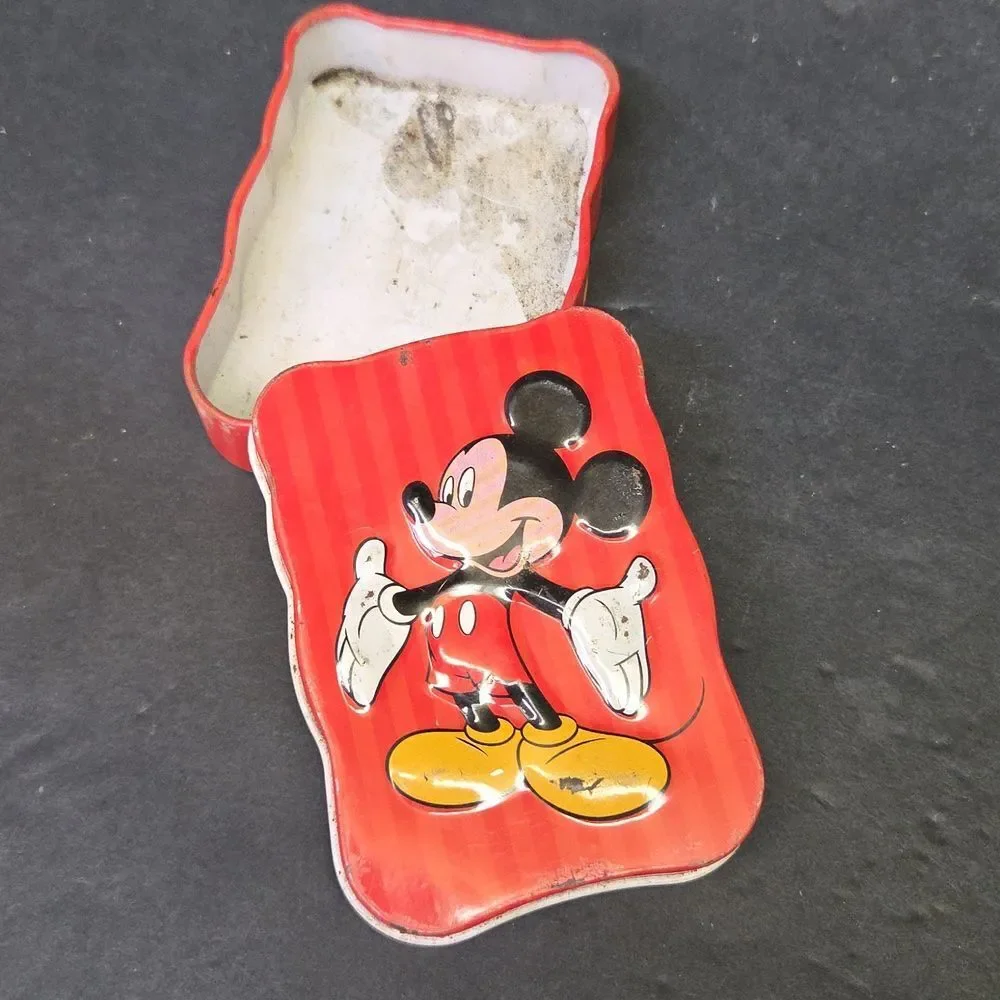 Vintage Walt Disney Mickey Mouse Bicycle Bell w/Clamp With Misc‎ Collectibles